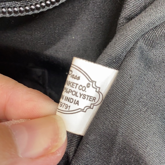 EL PASO southwestern wool saddle blanket tote bag - Picture 7 of 7